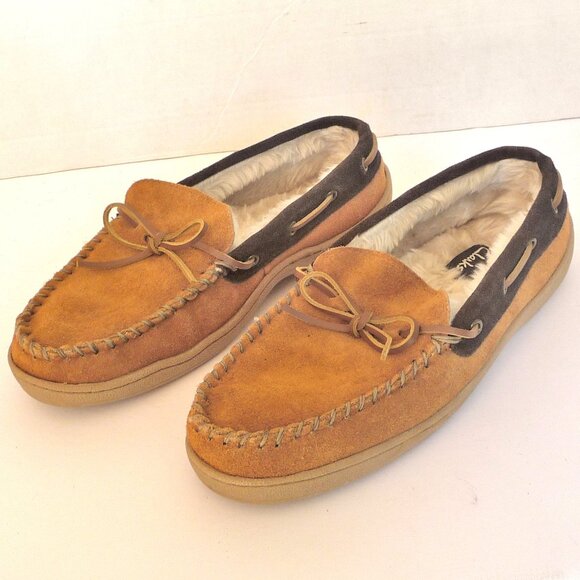 CLARKS SUEDE SLIPPERS INDOOR/OUTDOOR 9 - Picture 1 of 12